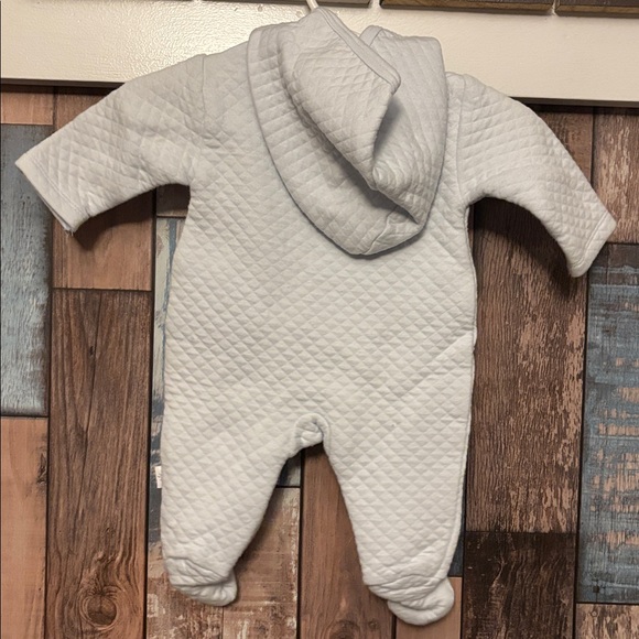 Quilted Baby Onesie with Heart Design - Picture 4 of 5